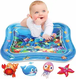 Inflatable Tummy Time Mat Premium Baby Water Play Mat