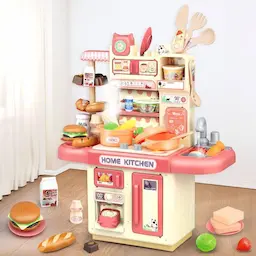 Dream Kitchen Playset with Realistic Steam & Light - Image 2