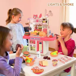Dream Kitchen Playset with Realistic Steam & Light - Image 3