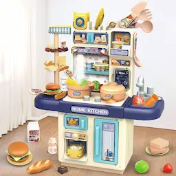 Dream Kitchen Playset with Realistic Steam & Light