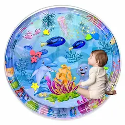 100*100cm Tummy Time Baby Water Mat Baby