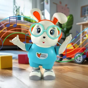 Dancing Music Lighting Swing Rabbit Toy