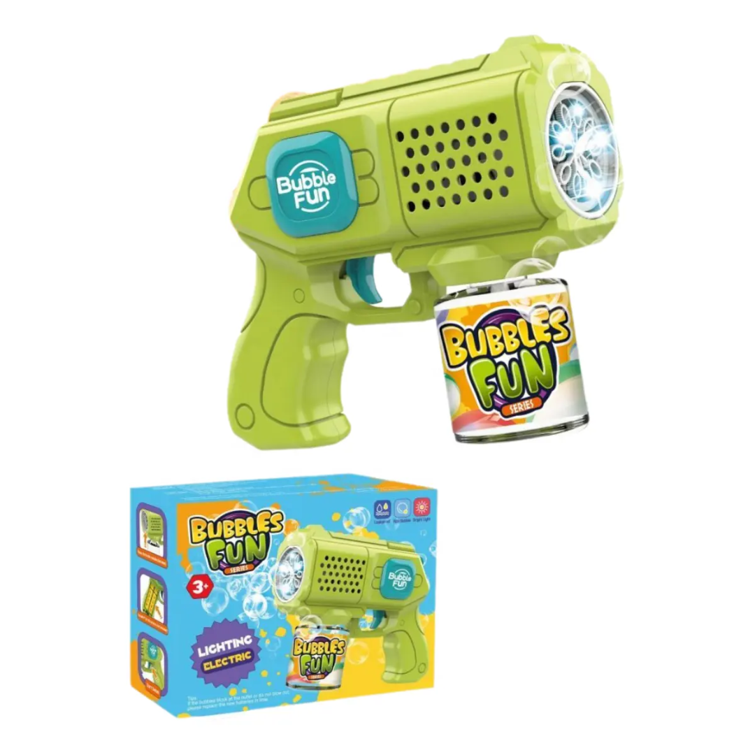 Automatic Soap Bubbles Machine Gun