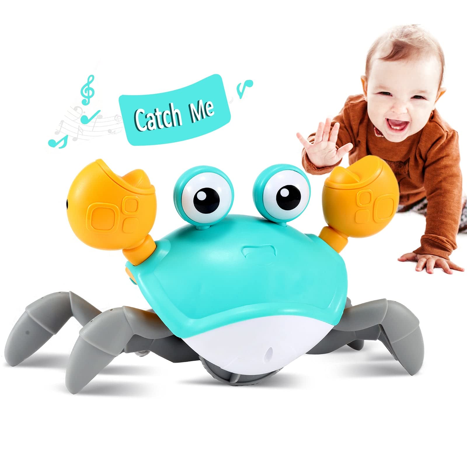 Crawling Crab Infant Tummy Time Toys