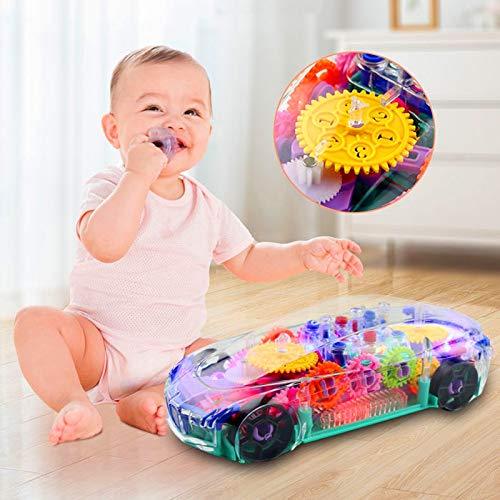 Concept Racing Car Toy,3D Car Toy for Kids with 360 Degree Rotation