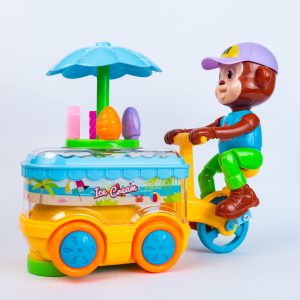 Kids Ice Cream Car Toy With Light Music
