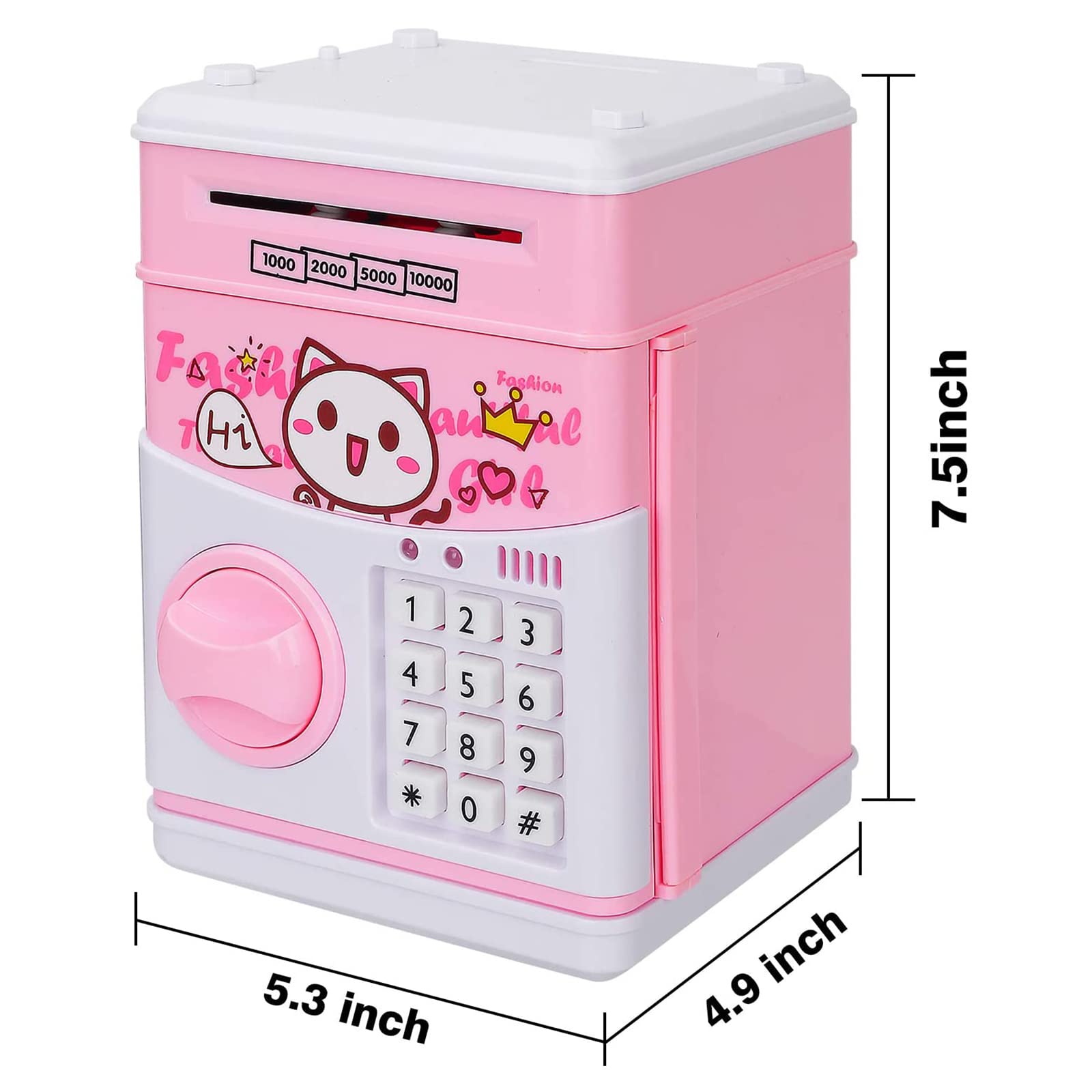 Piggy Bank for Kids Password Money Saving Bank - Image 2