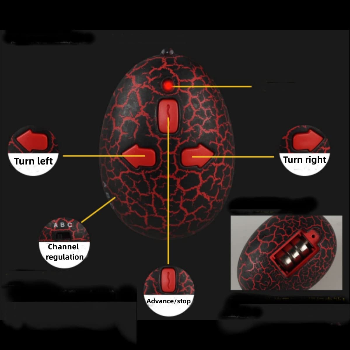Remote Realistic Snake-Rechargeable RC Realistic Cobra Fake - Image 2