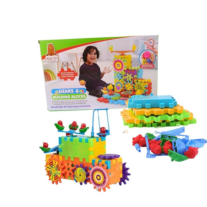 Rotating Building Blocks Toy Set