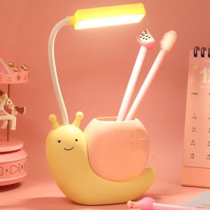 LED Snail Cartoon Desktop Creative Reading Light