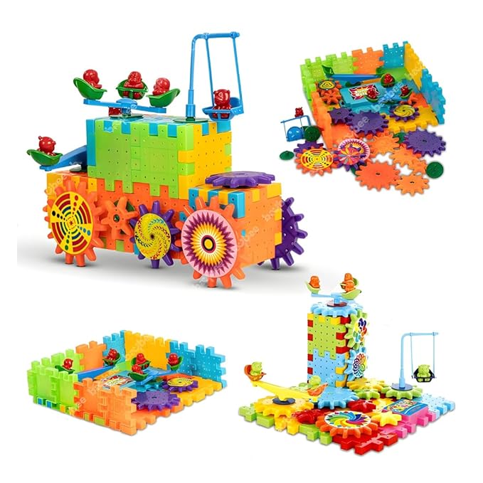 Rotating Building Blocks Toy Set - Image 2