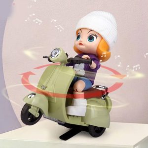 Musical Lady Motor Scooter Toy