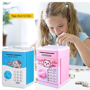 Piggy Bank for Kids Password Money Saving Bank