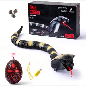 Remote Realistic Snake-Rechargeable RC Realistic Cobra Fake