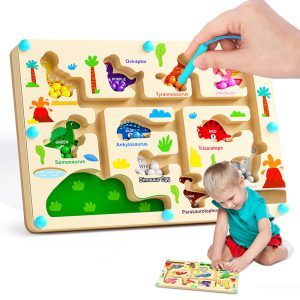 Wooden Magnetic Color Classification Game – Toyz Fun