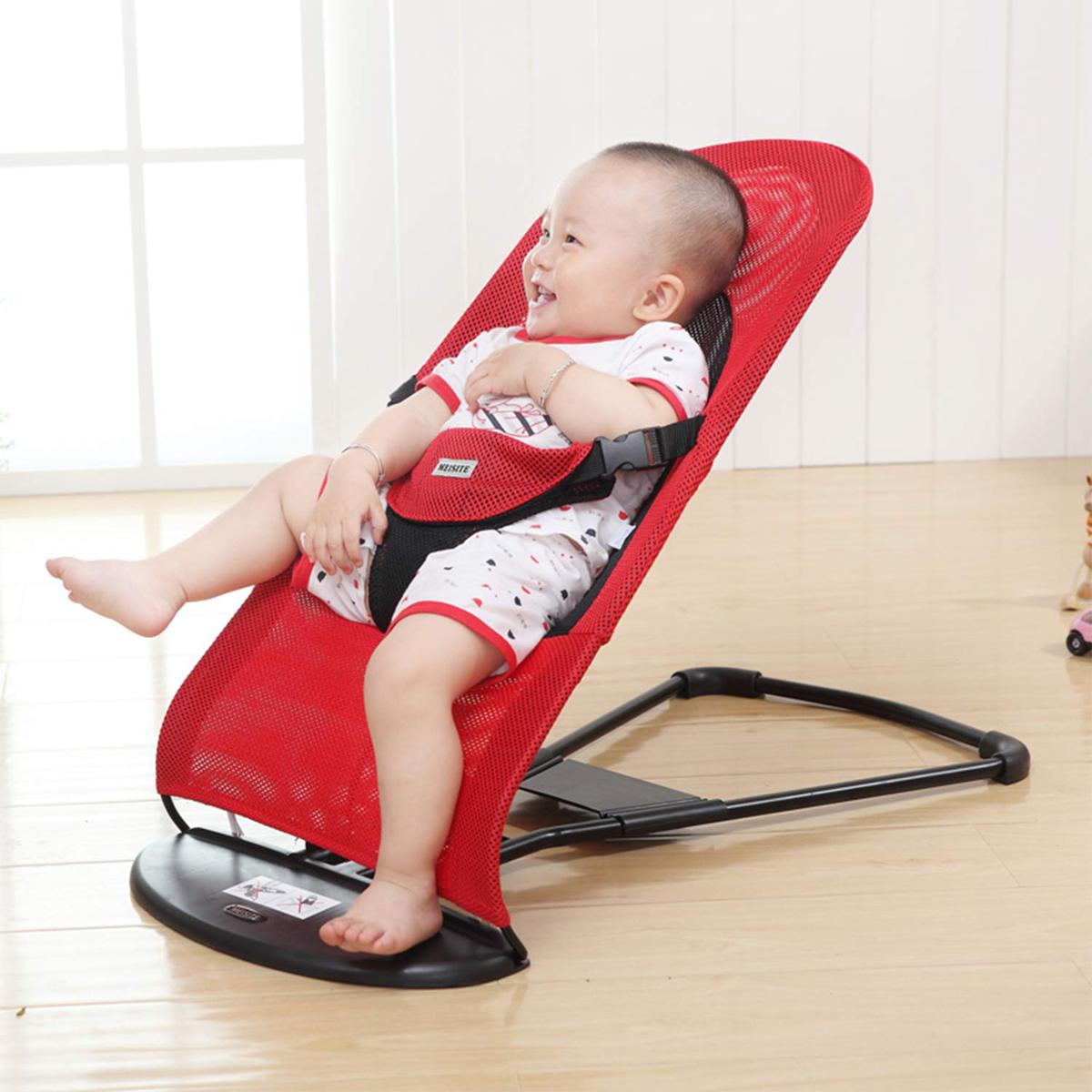 Baby Bouncer Chair Foldable Soft Seat - Image 5