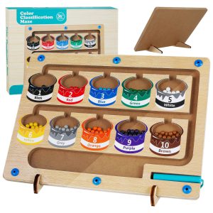 Educational Magnetic Color Sorting Board For Children
