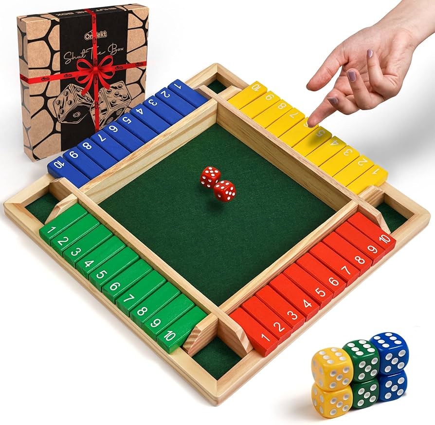 Wooden Board Table Math Games - Image 2
