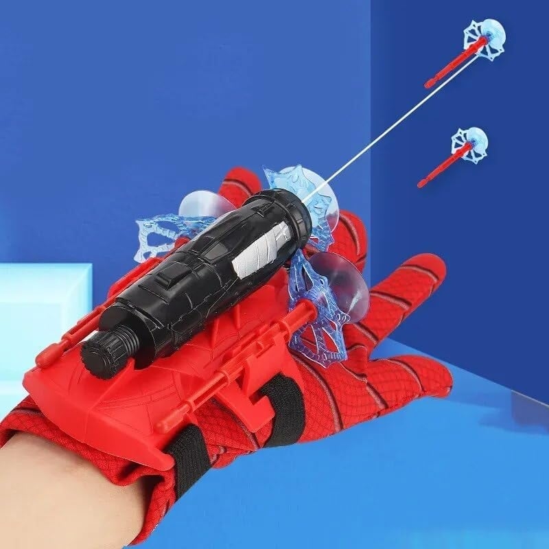 Spider Launcher Silk Spider Hero Spinning Gloves