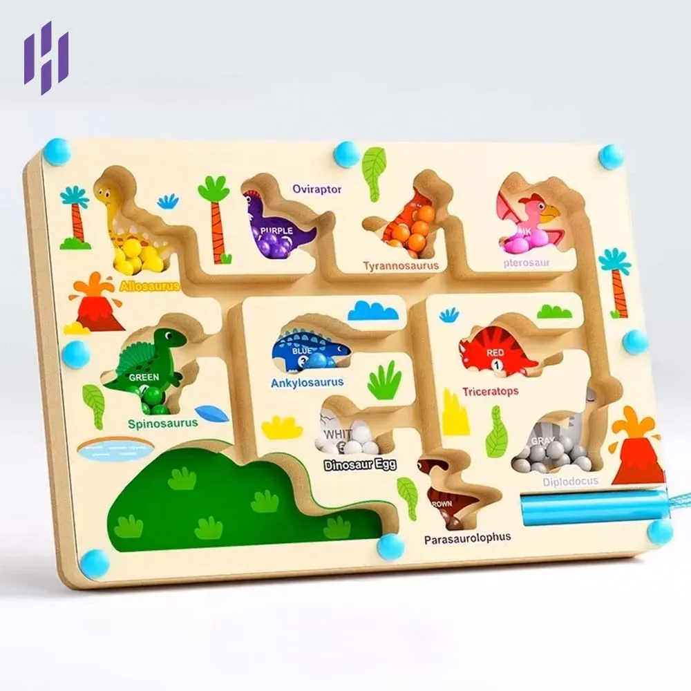 Wooden Magnetic Color Classification Game – Toyz Fun - Image 2