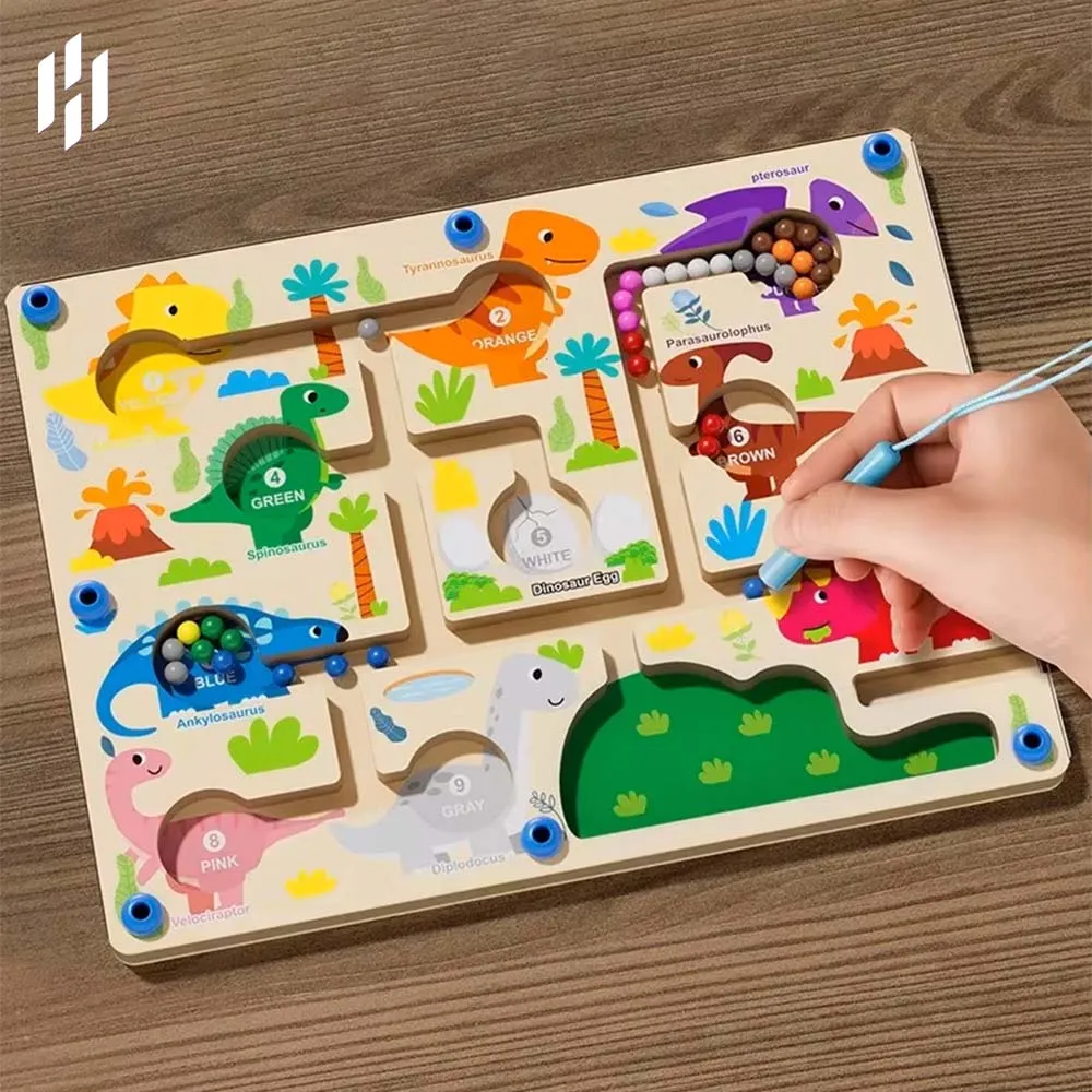 Wooden Magnetic Color Classification Game – Toyz Fun - Image 3