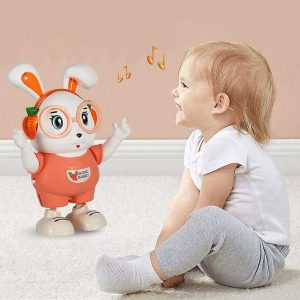 Dancing Music Lighting Swing Rabbit Toy