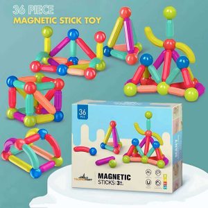 Magnetic Sticks Stem Toys 36 pcs