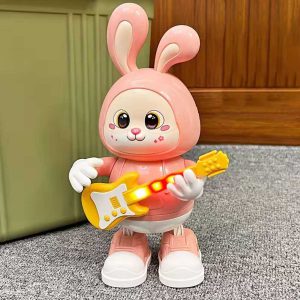 Premium Dancing Rabbit Guitarist Musical Toy