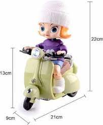 Musical Lady Motor Scooter Toy - Image 3