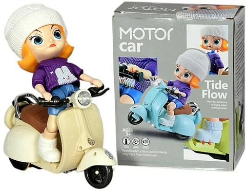 Musical Lady Motor Scooter Toy - Image 4