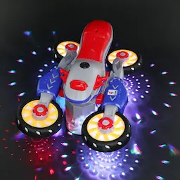 Motorbike Toy 360° transformer with Music & LED Light - Image 3